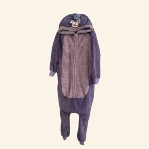 Purple Kids Easter Bunny Onesie